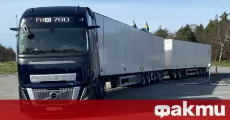 Photo of Dans un défi à l'électrification, Volvo a présenté un camion monstre doté d'un moteur diesel super puissant (vidéo) ᐉ Nouvelles de Fakti.bg – Voitures