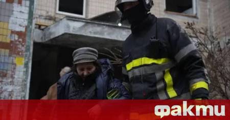 Украинската столица Киев беше подложена на нова руска ракетна атака