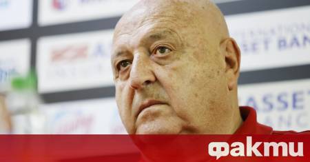Венцеслав Стефанов президентът на най стария столичен клуб Славия даде