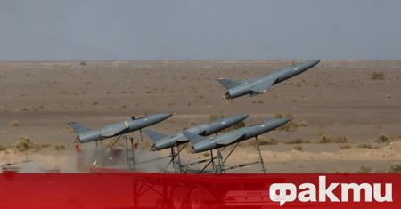 Иран представи нов дрон камикадзе способен да достига мишени в