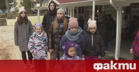 Деца от детски домове на окупирана от Русия украинска територия