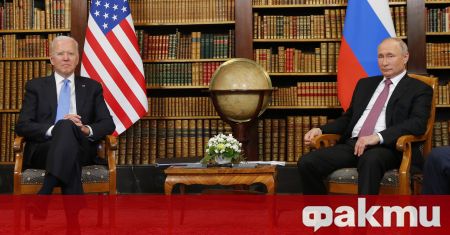 Американският президент Джо Байдън е провел телефонен разговор с руския