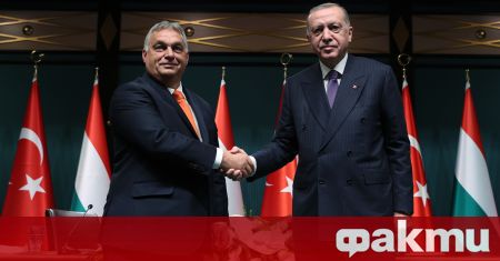 Унгарският премиер Виктор Орбан и турският президент Реджеп Тайип Ердоган