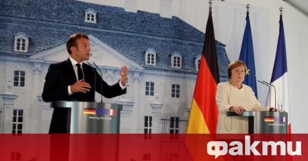 Държавният глава на Франция Еманюел Макрон проведе среща с германския