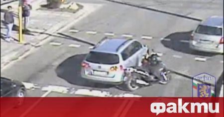 СДВР пусна стряскащи кадри от катастрофи с мотористи в София