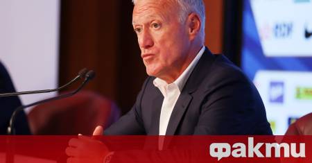 Селекционерът на националния отбор на Франция по футбол Дидие Дешан