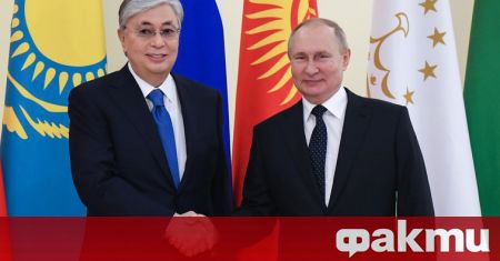 Руският президент Владимир Путин покани казахстанския си колега Касим Жомарт Токаев