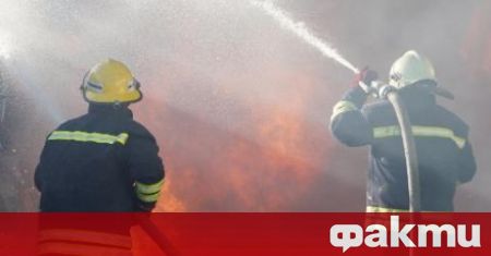 Пожар е избухнал в в пловдивското село Цалапица. При инцидента