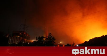 Овладяха огъня близо до ТЕЦ край Бодрум в Турция За