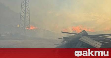 В следобедните часове на четвъртък в района на землищата на