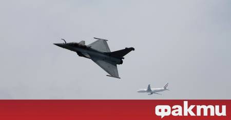 Френски изтребител Рафал част от мисия на НАТО свали дрон
