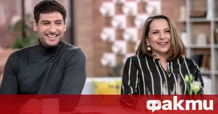 Водещите на Преди обед Петър Дочев Яна Донева и Оля