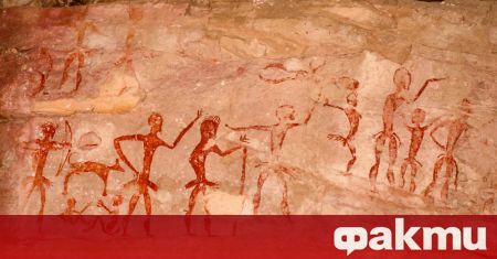 Неандерталци наистина са изрисували сталагмита в испанска пещера преди повече