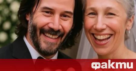 Киану Рийвс се е оженил за Александра Грант на тайна