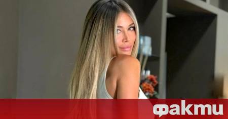 Италианската спортна журналистка Дилета Леота за пореден път прикова вниманието