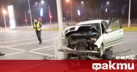 Тежък пътен инцидент е станал в съботната вечер във Варна.
