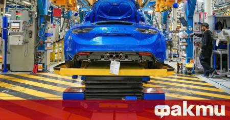 Последният модел Alpine A110 от второ поколение слезе от историческата