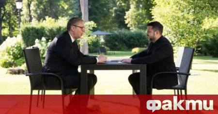 Сръбският президент Александър Вучич категорично отказа да подпише финалната съвместна