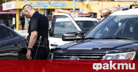 Петъчната вечер в центъра на Лос Анджелис премина под засилено