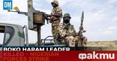 Нигерийската армия заяви че е убила командир на Боко Харам