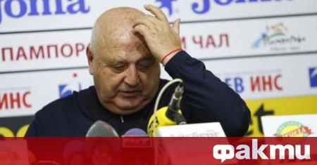 Президентът на Славия Венци Стефанов отказа да коментира предстоящия мач