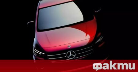 Mercedes Benz обяви дебюта на компактната T класа и сподели първия официален