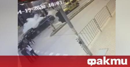 В интернет беше разпространено видео от тежката катастрофа в София