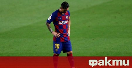 Нападателят на Барселона Лионел Меси реагира в социалните мрежи след