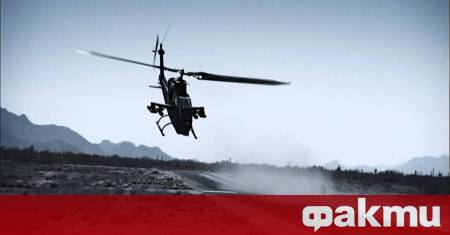Военен хеликоптер се разби в Южна Корея оставяйки двама души
