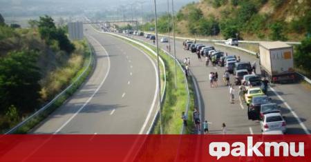 Част от магистрала Тракия е затворена От Агенция Пътна инфраструктура