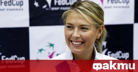 Руската тенис легенда Мария Шарапова взе активно участие в кампанията