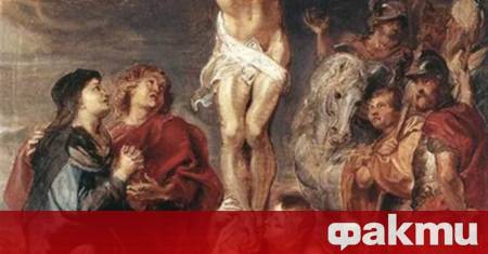 Картината на Петер Паул Рубенс Христос на кръста която се