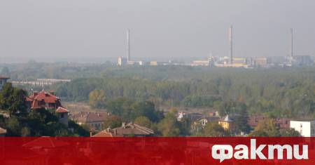 Работниците от завода за производство на целулоза в Свищов излизат