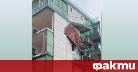 Силна буря удари Източна България и предизвика щети в много