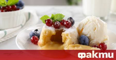 Необходими продукти бял шоколад 200 г масло 120 г яйца