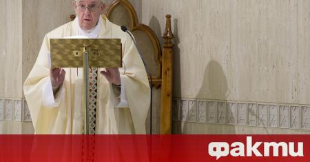 Президентът Румен Радев изпрати днес писмо до Негово Светейшество папа