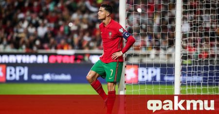 Кристиано Роналдо е разочарован от провала срещу Сърбия в неделя