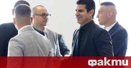 Ръководството на Българския футболен съюз начело с президента Георги Иванов