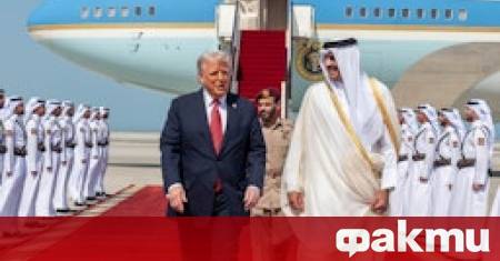 Американският президент Доналд Тръмп ще се срещне днес с емира