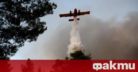 Технически проблем забавя пристигането на самолетите за борба с пожарите