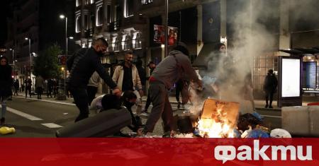 В редица испански градове имаше сблъсъци между протестиращи и полицаи