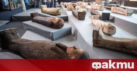 Учени в Египет са открили съкровищница с над сто непокътнати
