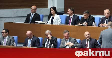 Парламентът прие на първо четене законопроекта за държавния бюджет за