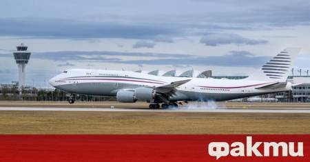 Министърът на отбраната на САЩ Пийт Хегсет прие от Катар