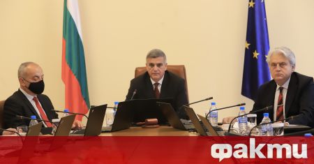 Служебният премиер Стефан Янев съобщи при откриването на днешното заседание