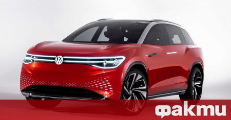Volkswagen ще представи новия си седемместен електрически кросоувър през април