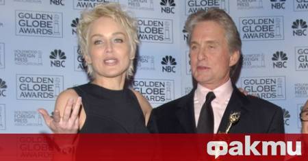 Взаимоотношенията между Шарън Стоун и Майкъл Дъглас са били напрегнати