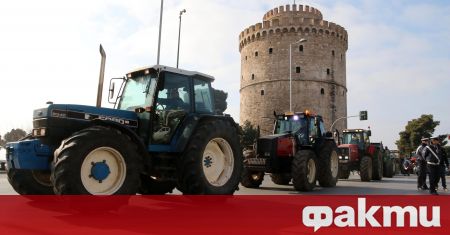 Земеделски производители в централната част на Гърция започнаха протест съобщи