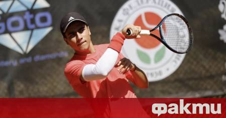 Най добрият ни тенисист при подрастващите Иван Иванов не намери