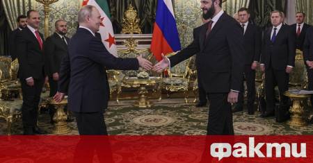 Руският президент Владимир Путин похвали днес сирийския президент Ахмед аш